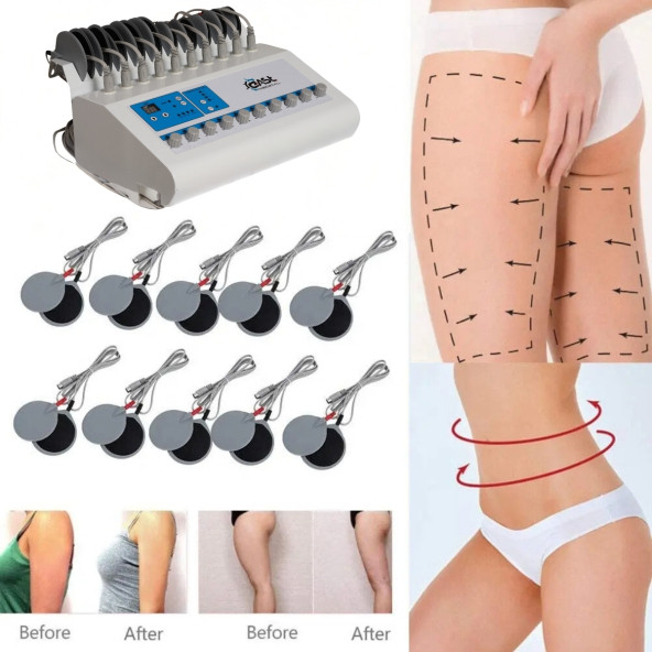 Pasif Jimnastik Yeni Model 4 Programlı EMS Body Slimming Electro Stimulation - 3