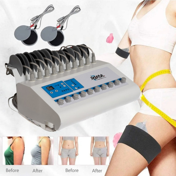 Pasif Jimnastik Yeni Model 4 Programlı EMS Body Slimming Electro Stimulation - 5