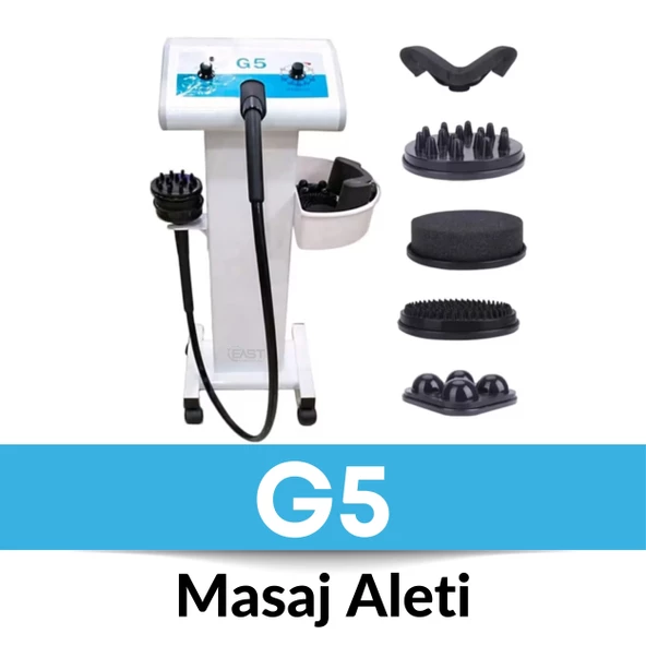 G5 Masaj Cihazı Profesyonel 5 Başlıklı