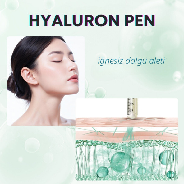 Hyaluron Pen Iğnesiz Dolgu 3ml-5ml Çift Başlıklı - Resim 2