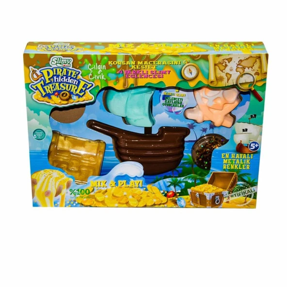 33487 Slimy Süper Set Korsan - Asya Oyuncak - 2