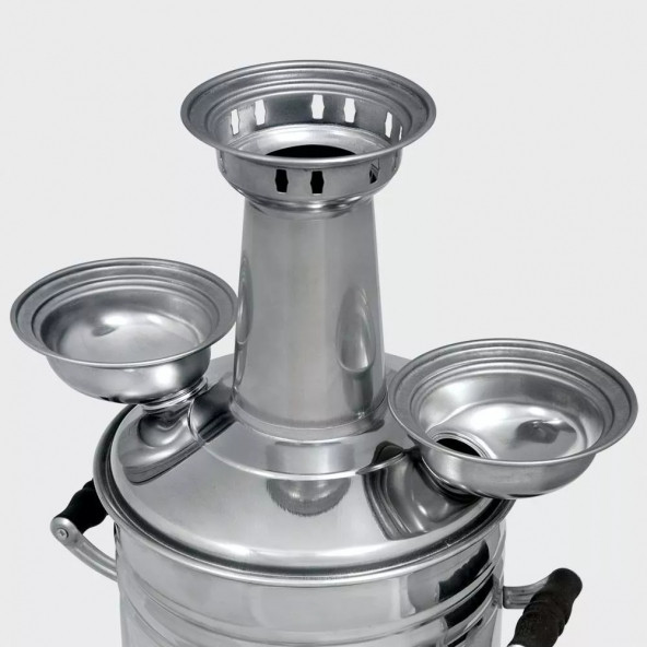 Sözenler Ks14 (6 Lt) Krom Odunlu Semaver - 2