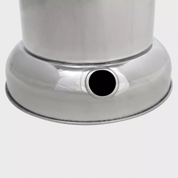 Sözenler Ks14 (6 Lt) Krom Odunlu Semaver - 4