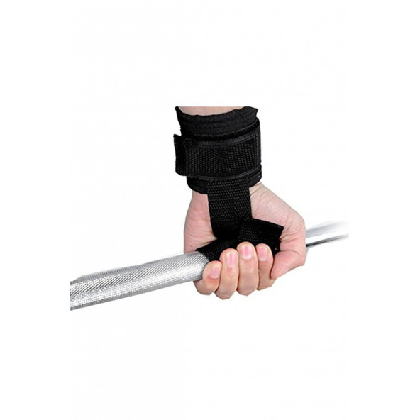 Spor Byfit Grip Pro Lifting Straps Bileklik Destekli Ağırlık Kaldırma Kayışı - 2