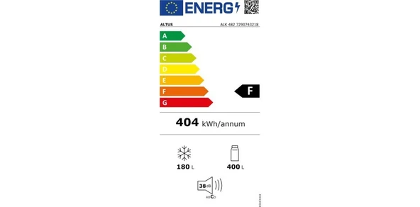 Altus ALK 482 Kombi No Frost Buzdolabı - 3