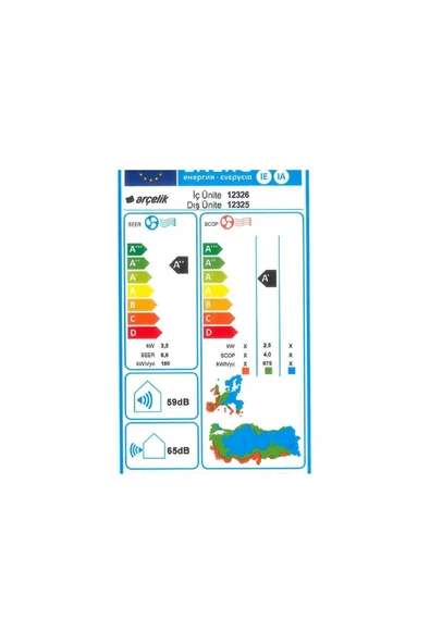 Altus ALK 1270 12000 BTU Inverter Duvar Tipi Klima - 3