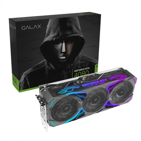 Galax GeForce RTX4080 SG (1-Click OC) 16GB 256Bit GDDR6X PCIe 4.0 RTX 4080 Ekran Kartı (48NZM6MD6LSG)