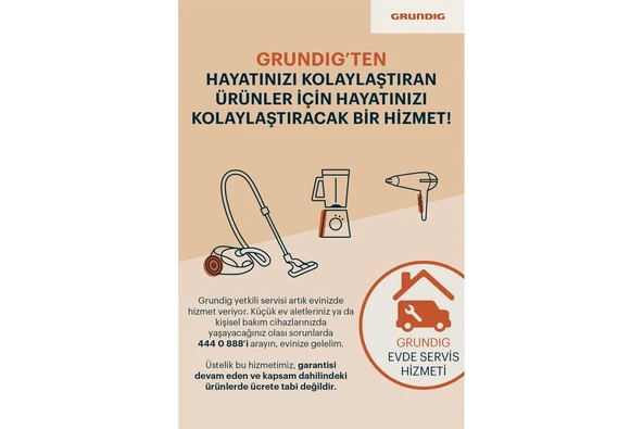 Grundig HS 7031 Botanika Biberiye Yağ Terapisi Saç Düzleştirici - 8