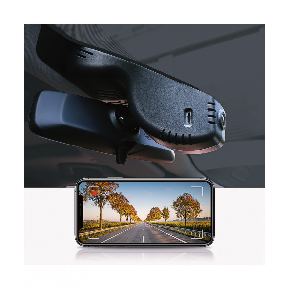 FitCamX - BMW G Kasa 3/4 Serisi Modele Özel 4K Araç Kamerası (FT-HY6308)