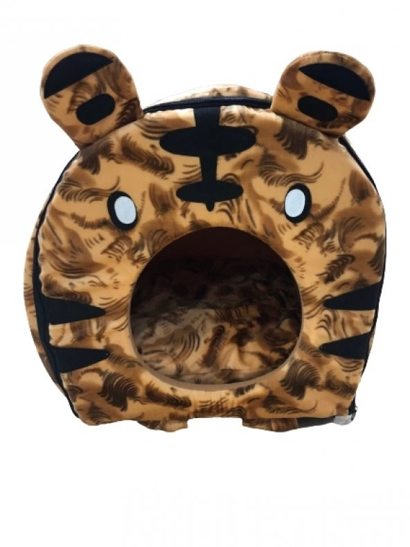 Hayvan Figürlü Kulaklı Kedi Köpek Yatağı 50x50x45 cm