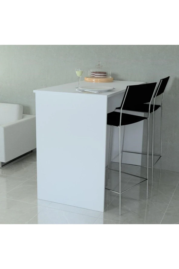 Mobilique Ada Beyaz Çok Amaçlı Mutfak Dolabı - 3