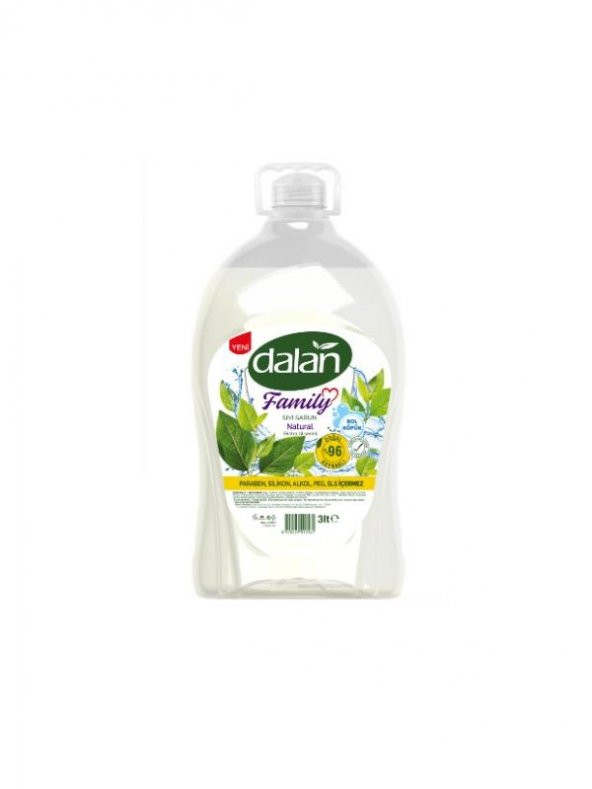 DALAN FAMİLY SIVI SABUN NATURAL  3 LT