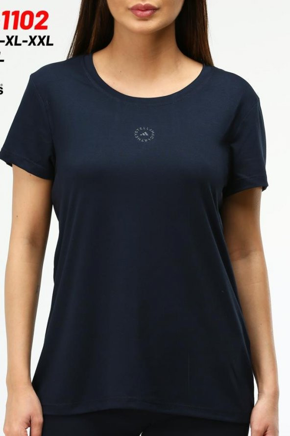 Adidas Kadın Modal Pamuk T-Shirt BF-1102