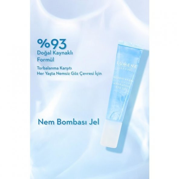 Lumene Purifying Dew Drops Hydrating Eye Gel - Nemlendirici Göz Çevresi Bakım Jeli 15ML - 2