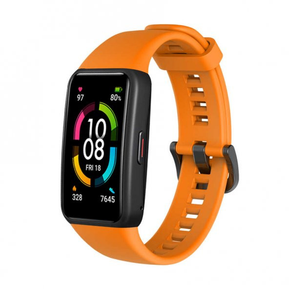 Huawei Band 6 Zore KRD-47 Silikon Kordon - 4