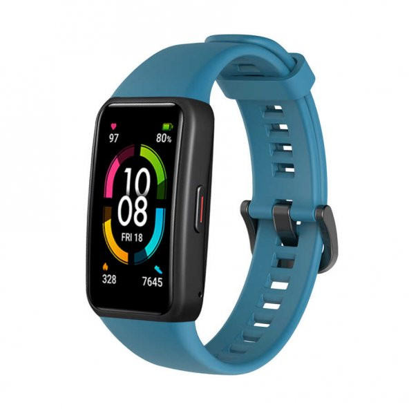 Huawei Band 6 Zore KRD-47 Silikon Kordon - 5
