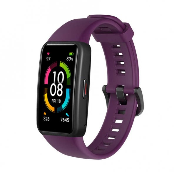 Huawei Band 6 Zore KRD-47 Silikon Kordon - 7