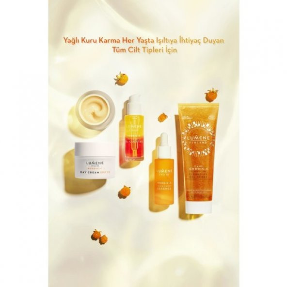 Lumene Glow Luminessence Brightening Beauty Lotion - Vitamin C Aydınlatıcı & Leke Karşıtı Güzellik Toniği 150ML - Resim 5