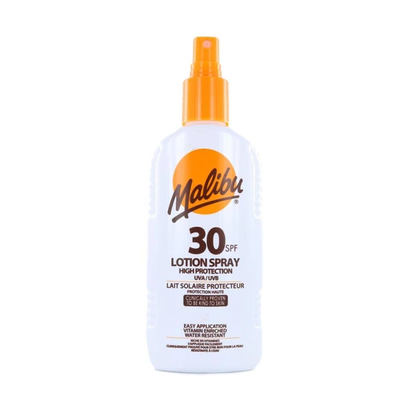 Malibu Güneş Koruyucu Sprey Losyon SPF30 200 ml