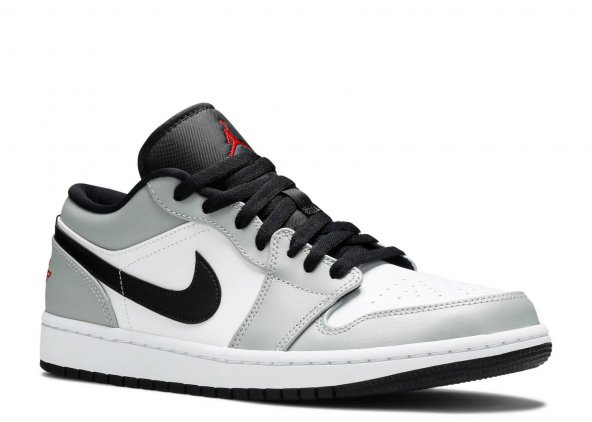 Nike Air Jordan 1 Low Light Smoke Grey Erkek Sneaker Ayakkabı - 2