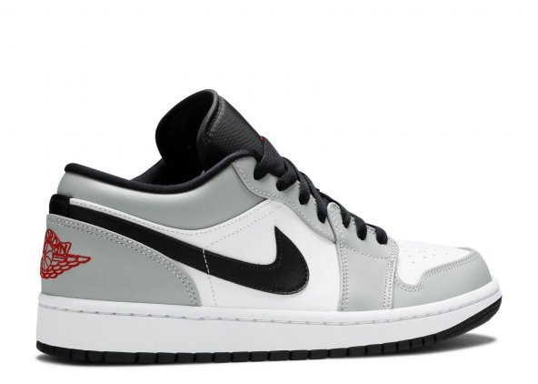 Nike Air Jordan 1 Low Light Smoke Grey Erkek Sneaker Ayakkabı - 3