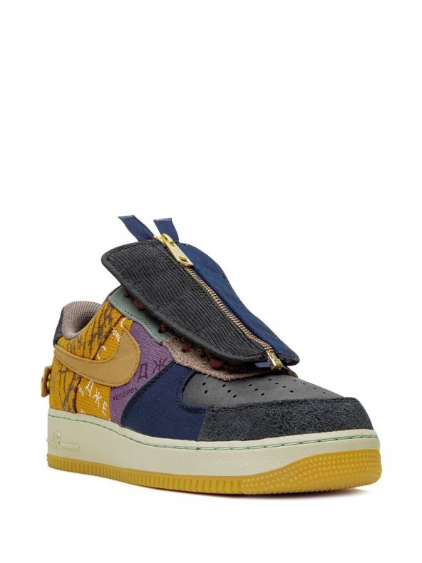 Nike x Travis Scott Air Force 1 Low Cactus Jack Erkek Spor Ayakkabı - 3