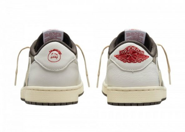 Nike Air Jordan 1 Retro Low OG SP Travis Scott Reverse Mocha Erkek Spor Ayakkabı - 5