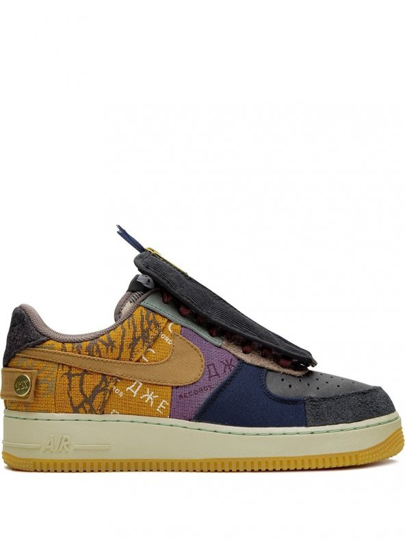 Nike x Travis Scott Air Force 1 Low Cactus Jack Erkek Spor Ayakkabı - 1