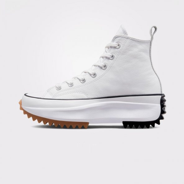 Converse Run Star Hike Canvas Platform Kadın Beyaz Sneaker Ayakkabı 166799C - 2