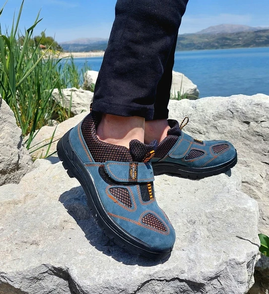 Newkamp Pls Gri Cırtlı Önü Demirsiz İş Güvenlik Ayakkabı - 3