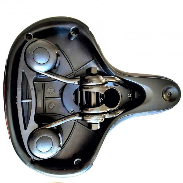 Reflektörlü Sele Bisiklet Geniş Konfor Yumuşak Ortası Delikli Bisiklet Selesi Lüx Bisiklet Oturak - 4