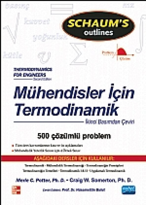 MÜHENDİSLER İÇİN TERMODİNAMİK - Schaum's / Thermodynamics for Engineers