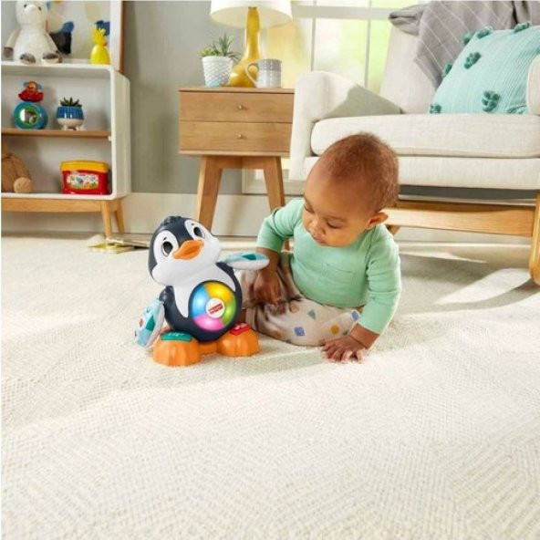 Fisher Price Linkimals Eğlenceli Penguen HMV93 - Resim 3