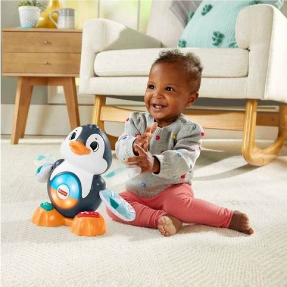 Fisher Price Linkimals Eğlenceli Penguen HMV93 - Resim 5
