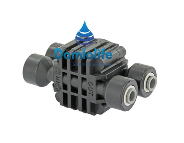 Su Arıtma Cihazı 1/4 Quick Shut Off Valf 4 Yönlü Vana