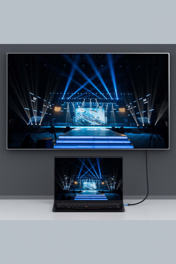 Fuchsia 4K HDMI Kablo 300 cm 18 Gbps HDMI 2.0 1.4 V Görüntü Aktarım Kablosu - 4