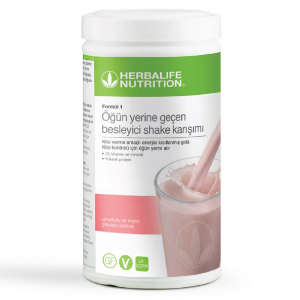 Herbalife Ahududu ve Beyaz Çikolata Aromalı 500 gr