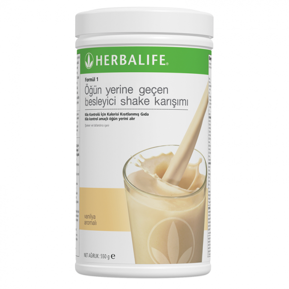 Herbalife Formül 1 Vanilya 550 gr