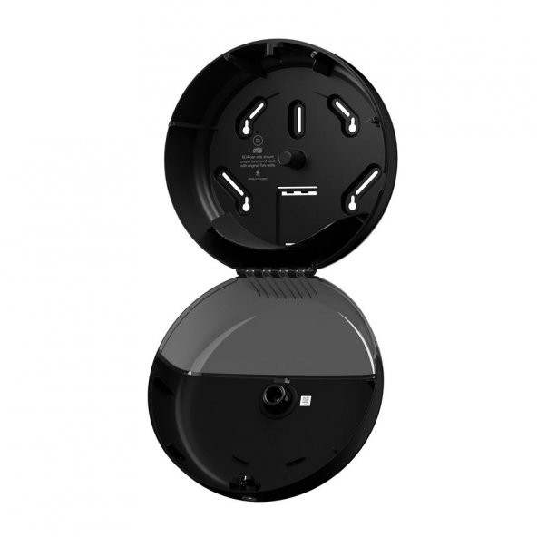 Tork SmartOne Tuvalet Kâğıdı Dispenseri Siyah (680008) - 3