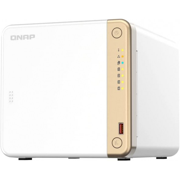 QNAP TS-462-2G Ram 4 HDD Yuvalı, 2.5GBE 2xM2.2280 PCIe Bağlantı Noktalı NAS Depolama Ünitesi (QN-TS-462-2G) - 2