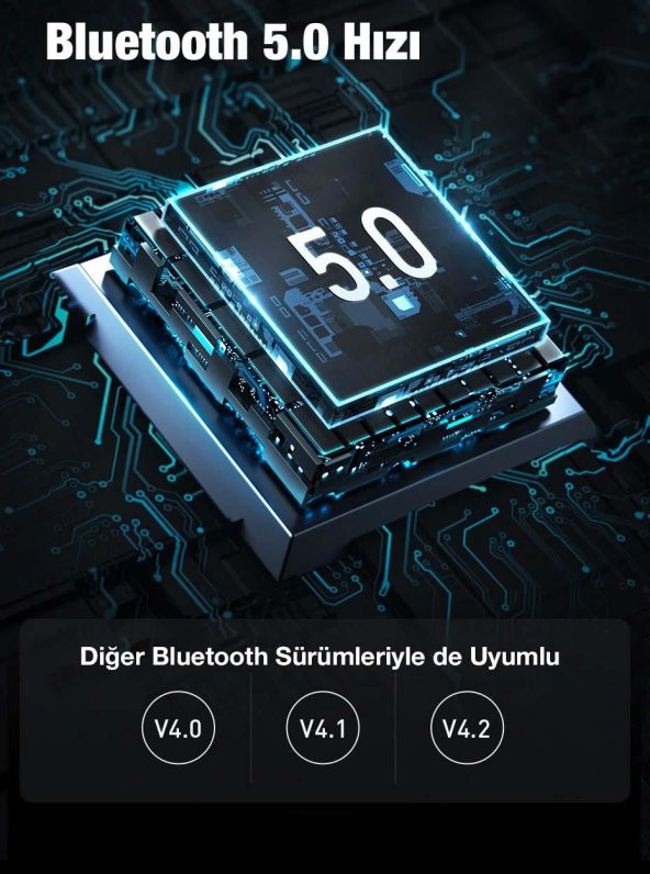 Baseus Bluetooth Vers.5.0 USB Bluetooth Adaptör USB Bluetooth 5.0 Wireless Adaptör Tak Çalıştır - 3