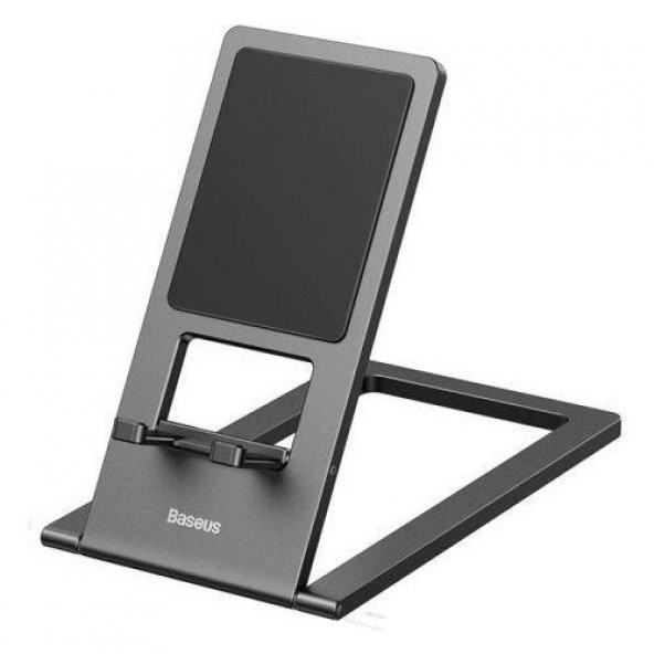 Baseus Katlanabilir Metal Yatay Dikey Kullanım Masaüstü Telefon Standı Ve Tablet Standı Telefon Tutucu