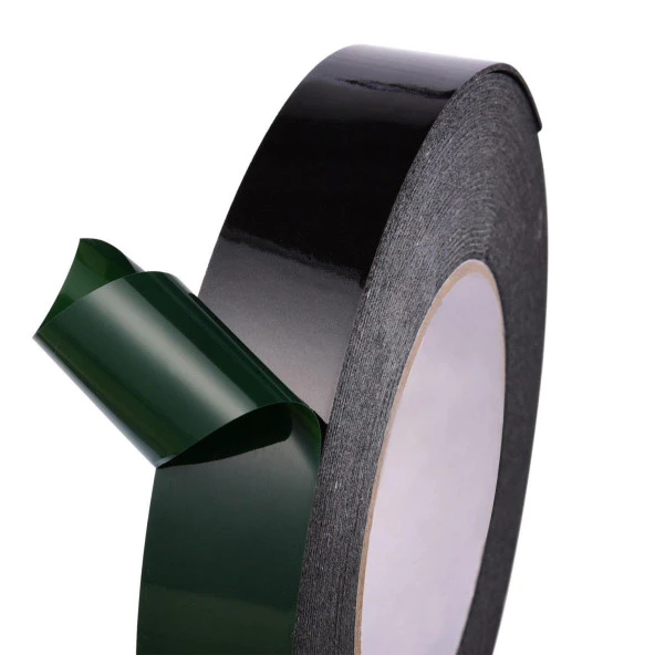 Çift Taraflı Köpük Bant Eva Montaj Bandı Siyah 20 mm x 10 Metre - 5