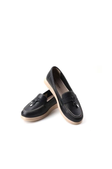 Well Foot MC141 Orto Pedik Kadın Günlük Hakiki Deri Ayakkabı - 4