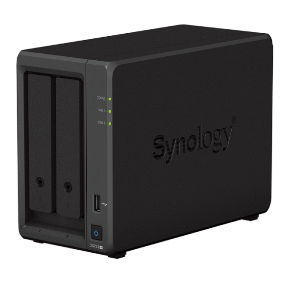 Synology DS723 PLUS 2 Yuvalı DiskStation NAS Depolama Ünitesi