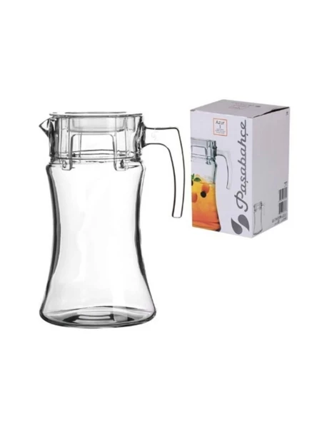 Paşabahçe 43018 Azur Şefaf Kapaklı Sürahi 1400 cc - 2