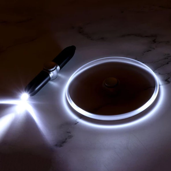 Tükenmez Kalem Stres Çarkı LED Işıklı - 11