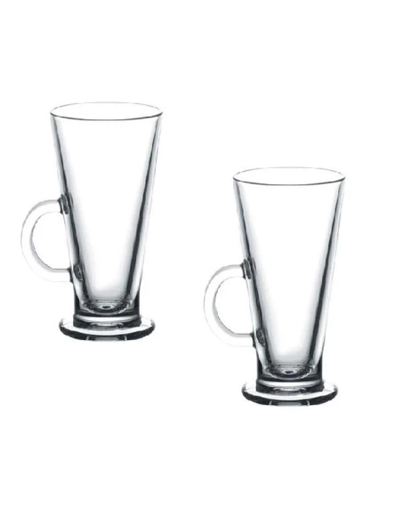 Paşabahçe 55861 Colombian Kulplu Kahve Bardağı 260 cc 2 Li - 2