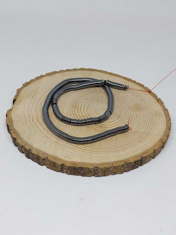 Hematit Taşı Dizi 6*1mm (36805) ürün görseli