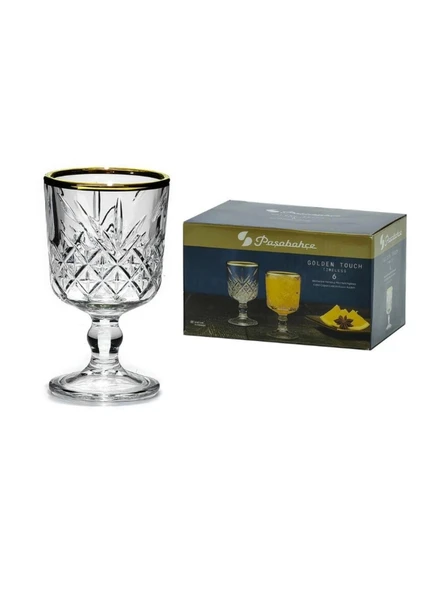Paşabahçe 51718 Golden Touch Timeless Meşrubat Bardağı 6'lı - 3